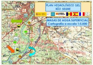 Cartografía Cuenca del Segre